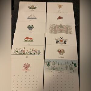 Karen Adams 2025 Desk Calendar Classic Refill Supplement - Rare Sold Out